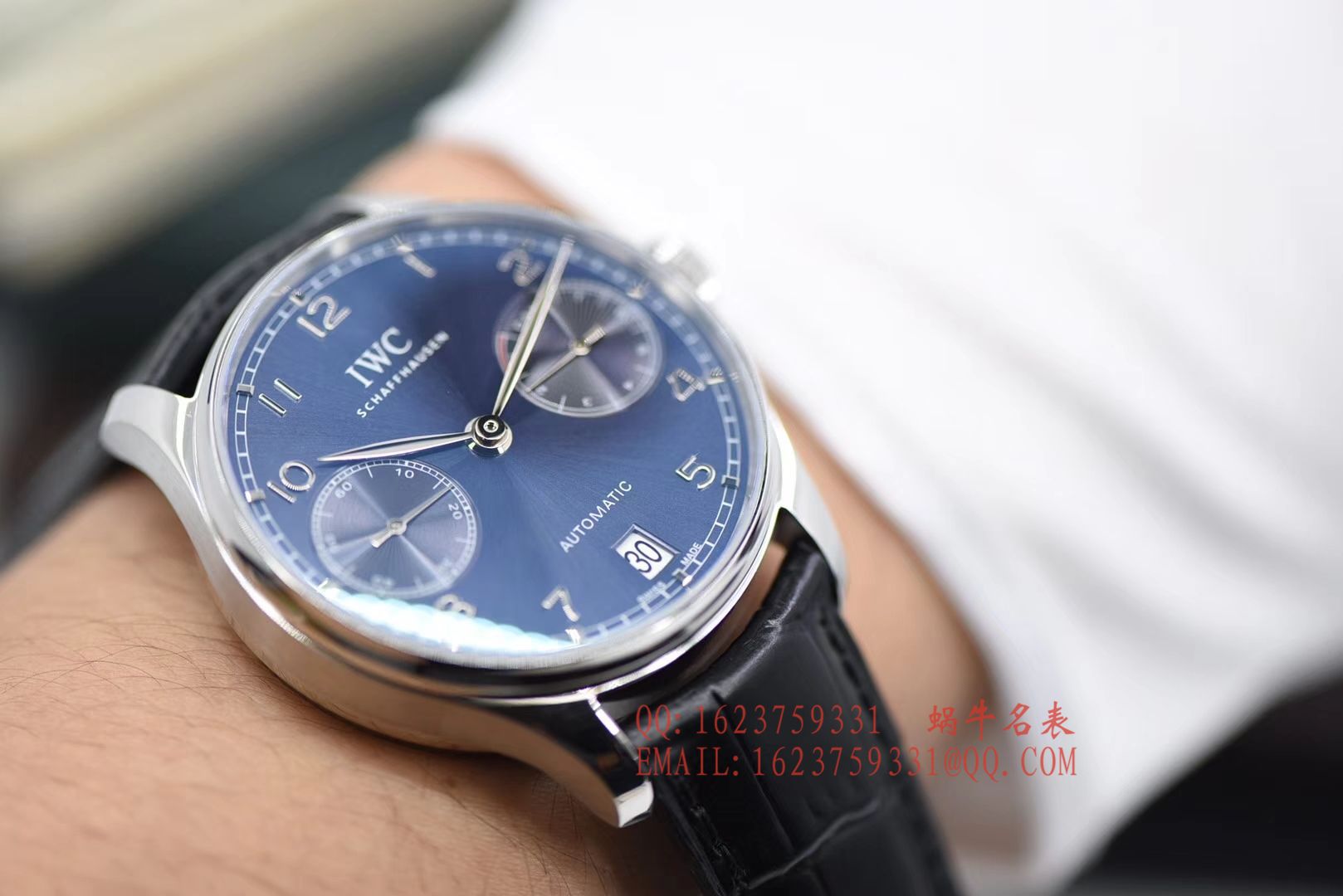  Video analysis IWC IWC 表葡萄牙系列IW500710 wrist watches 【ZF Perfect  Knockoff  IWC 葡七 Watches 】 IWC 葡七V5最高版本新品 / WG316KL