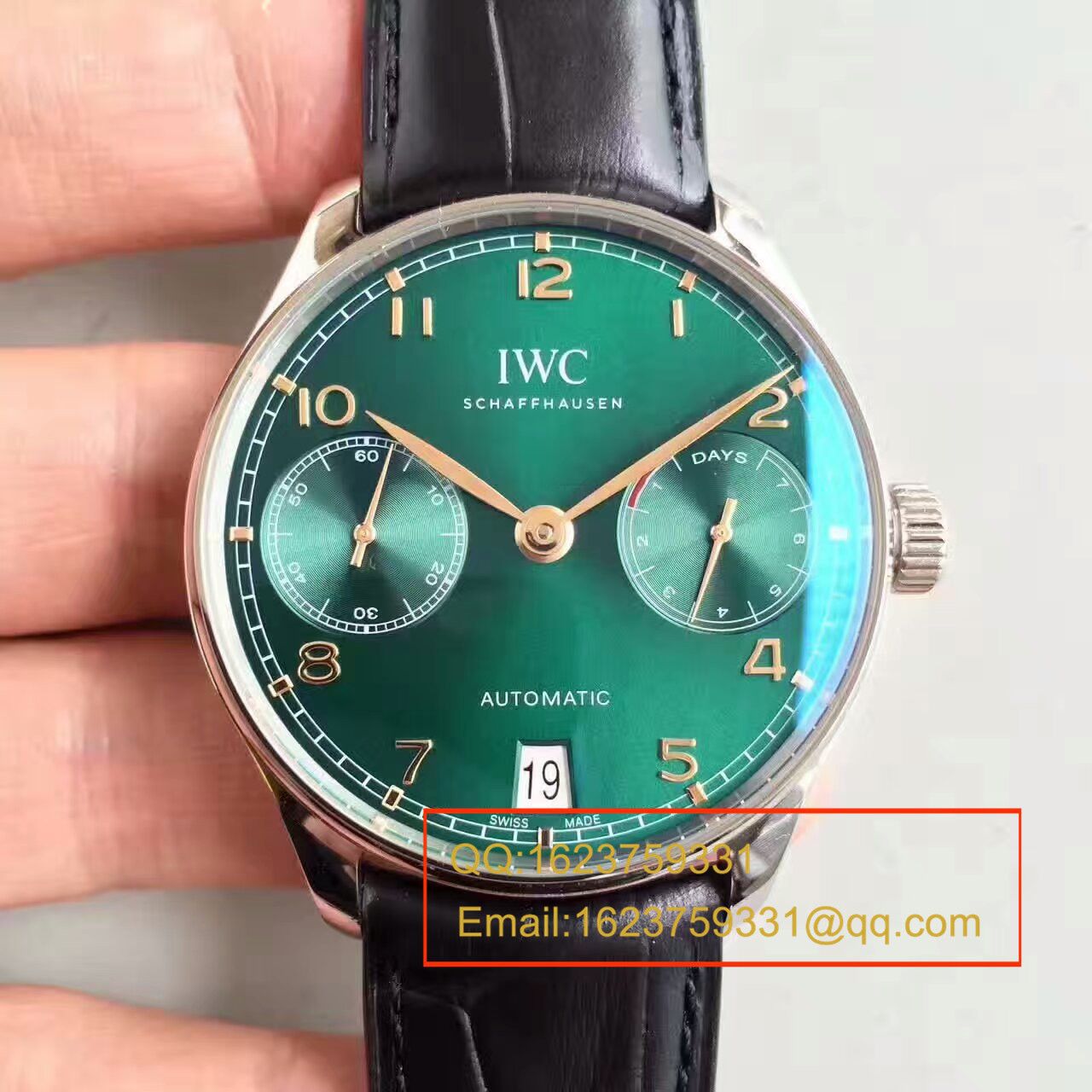 IWC IWC 表葡萄牙系列IW500705 wrist watches (新款葡7)【ZF Factory  High quality  Replica  IWC 葡七 Watches V5版本】 / WG256KH