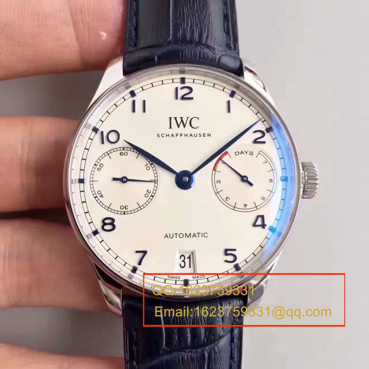 IWC IWC 表葡萄牙系列IW500705 wrist watches (新款葡7)【ZF Factory  High quality  Replica  IWC 葡七 Watches V5版本】 / WG256KH