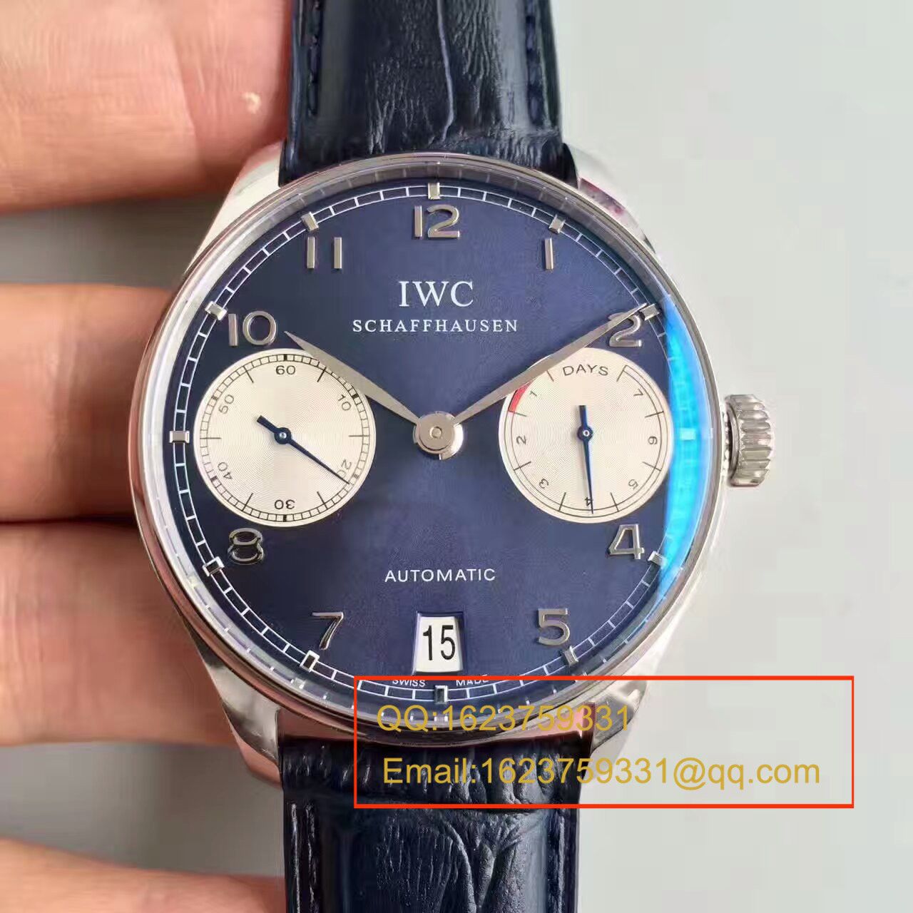 IWC IWC 表葡萄牙系列IW500705 wrist watches (新款葡7)【ZF Factory  High quality  Replica  IWC 葡七 Watches V5版本】 / WG256KH