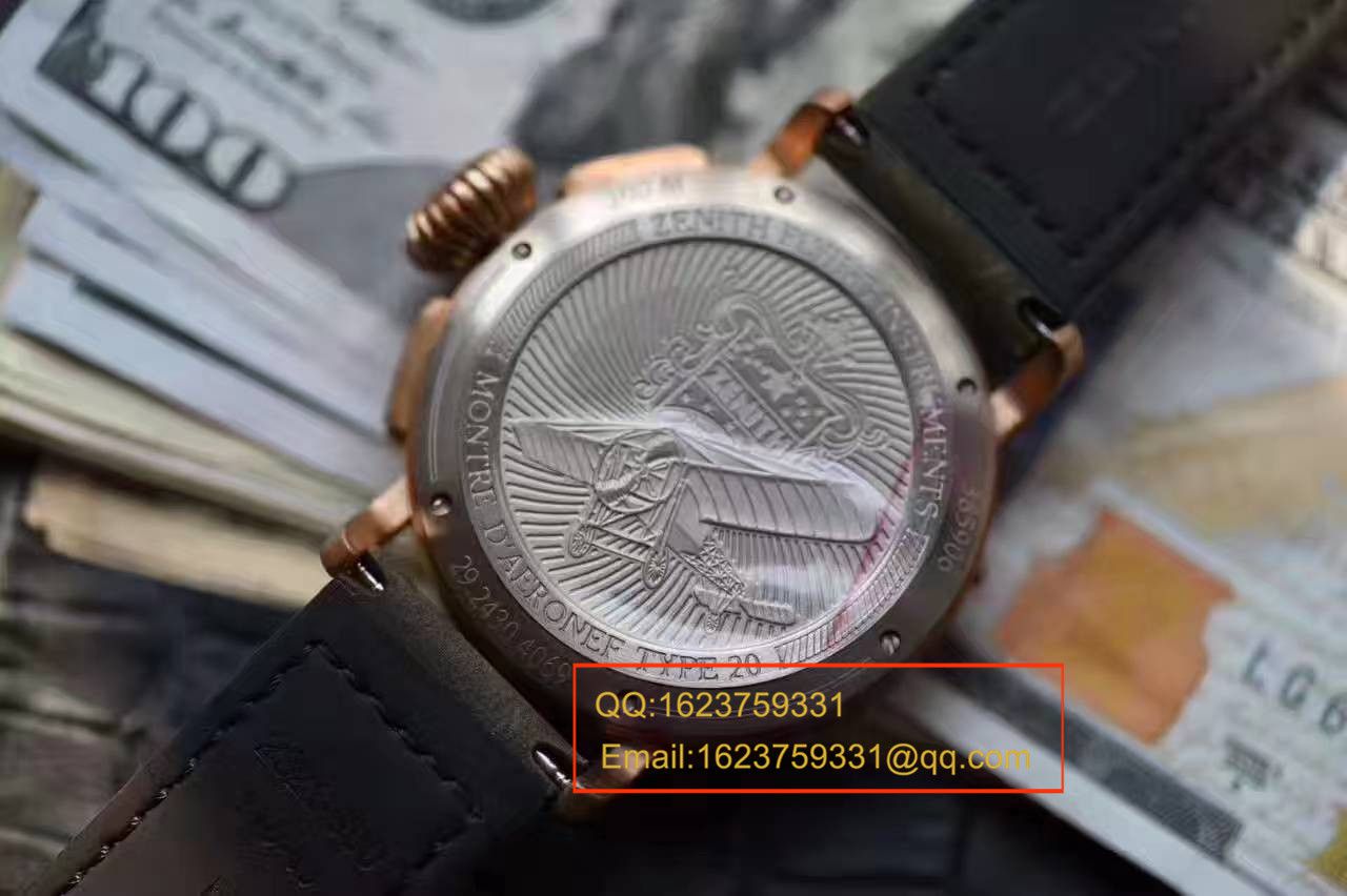  Video analysis 真力时飞行员系列29.2430.4069/21.C800 wrist watches 【XF新品1:1 Copy  Watches ：好莱坞大片青铜骑士杀到】 / ZSL030MM