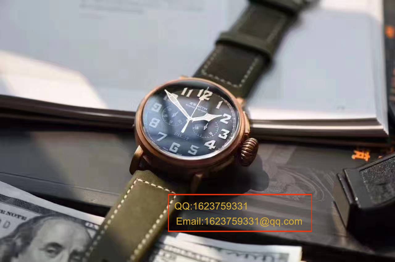  Video analysis 真力时飞行员系列29.2430.4069/21.C800 wrist watches 【XF新品1:1 Copy  Watches ：好莱坞大片青铜骑士杀到】 / ZSL030MM