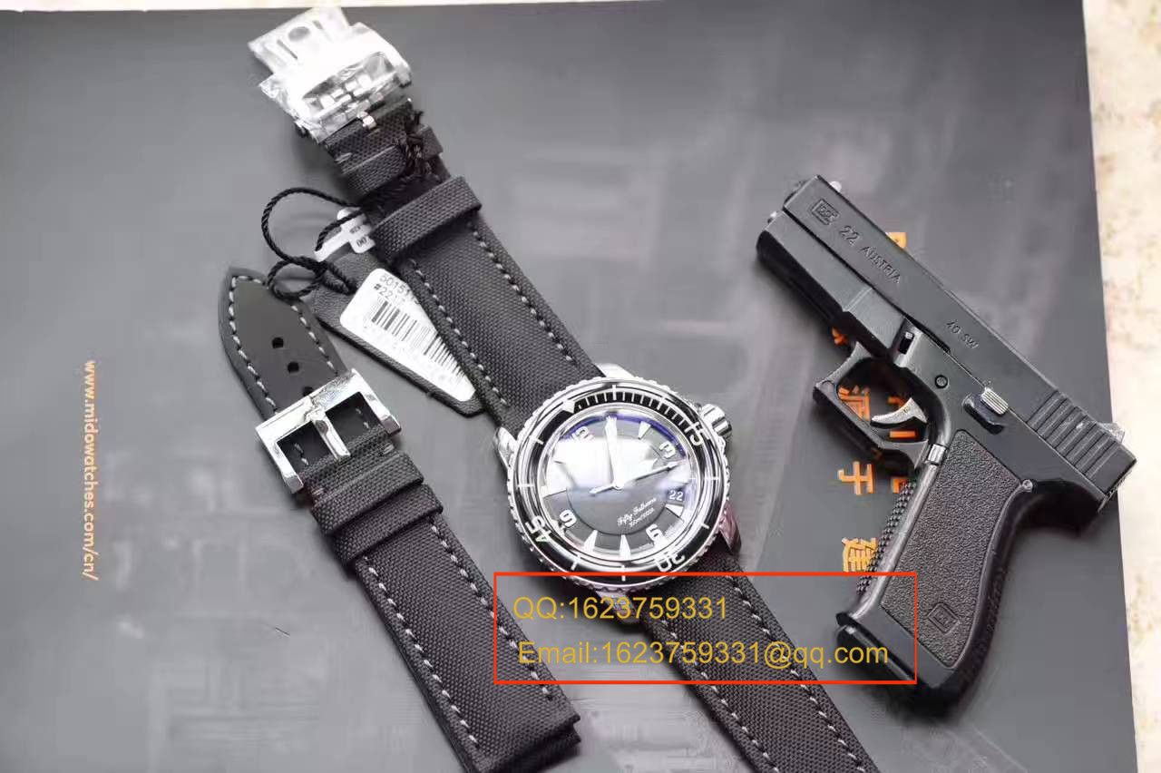  Video analysis Blancpain  Fifty Fathoms 系列5015-1130-52A wrist watches 【ZF Factory Blancpain  Fifty Fathoms ，正品开模 Perfect  Replica Copy 】 / BPBI026MM