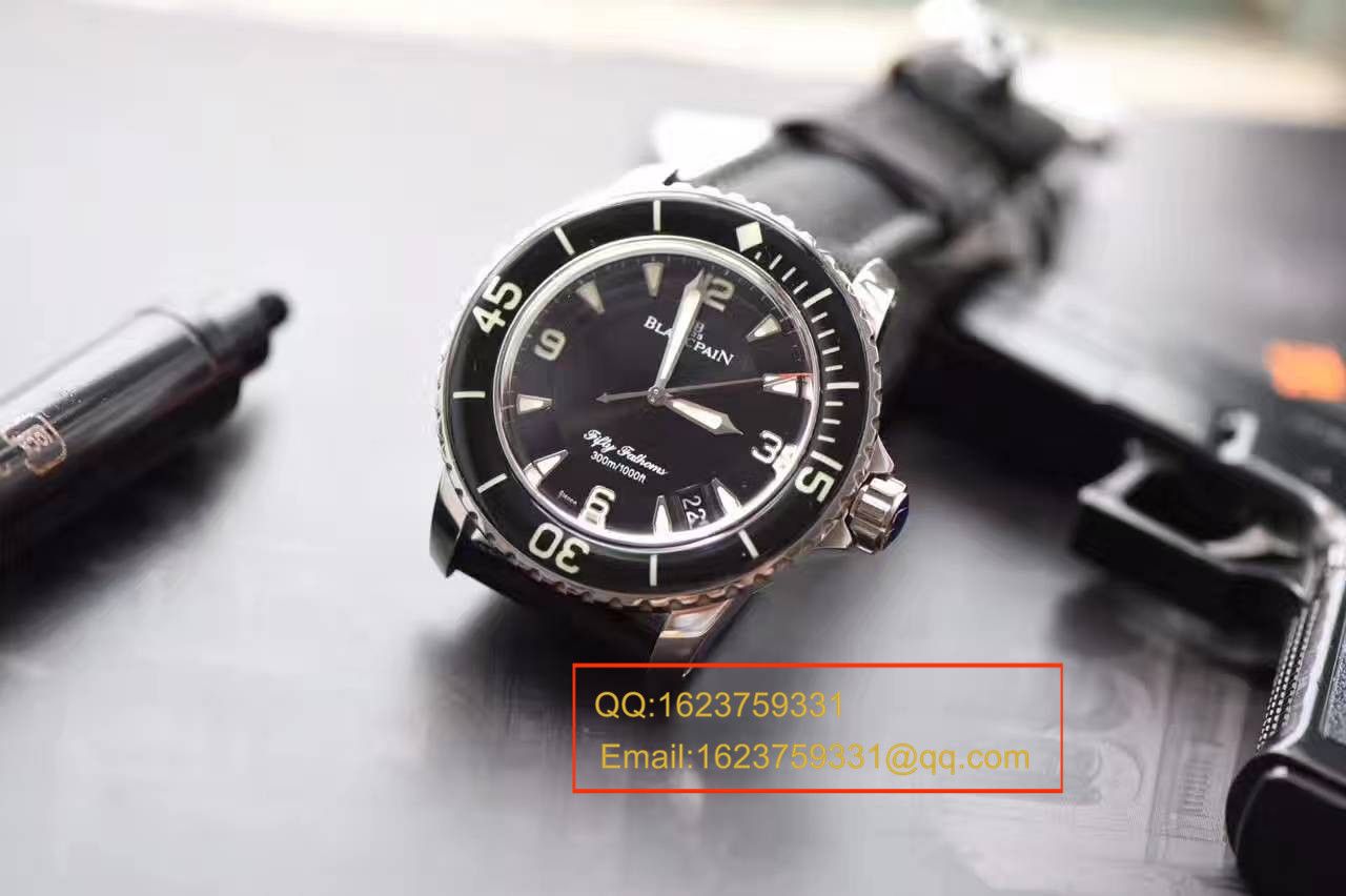  Video analysis Blancpain  Fifty Fathoms 系列5015-1130-52A wrist watches 【ZF Factory Blancpain  Fifty Fathoms ，正品开模 Perfect  Replica Copy 】 / BPBI026MM