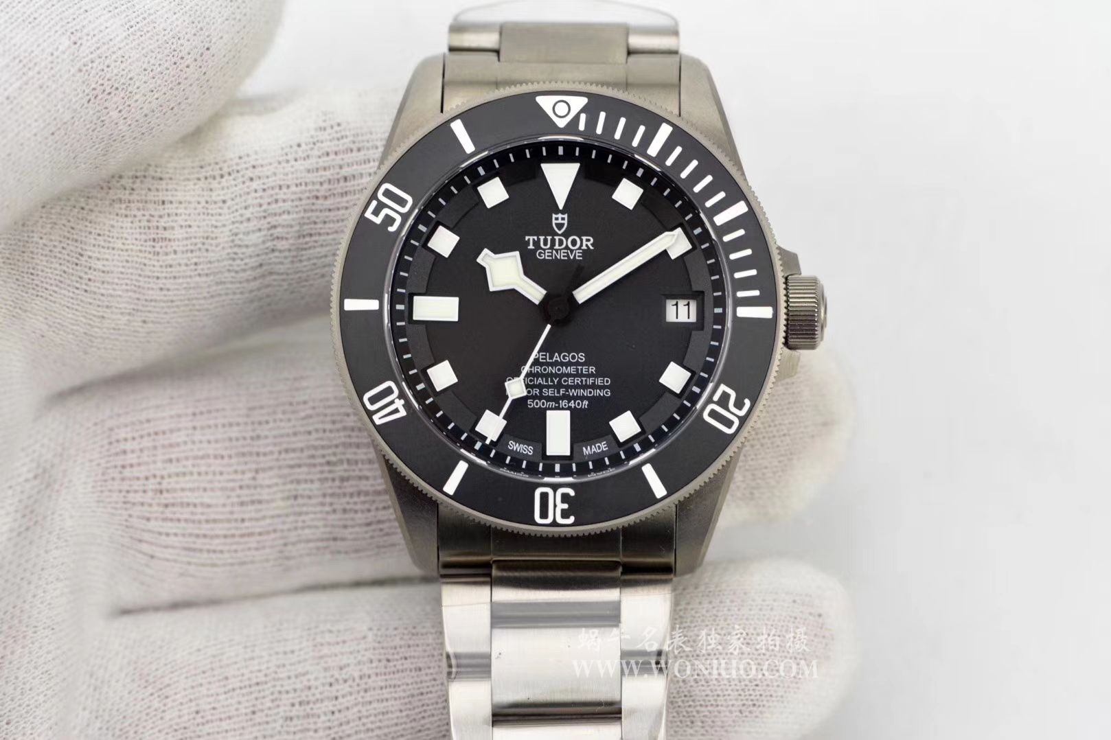  Tudor PELAGOS系列25500TN 钛金属 watchband   wrist watches 【XF Perfect  Replica Copy 黑钛土豆黑色战斧V3版本】 / DT007AMM