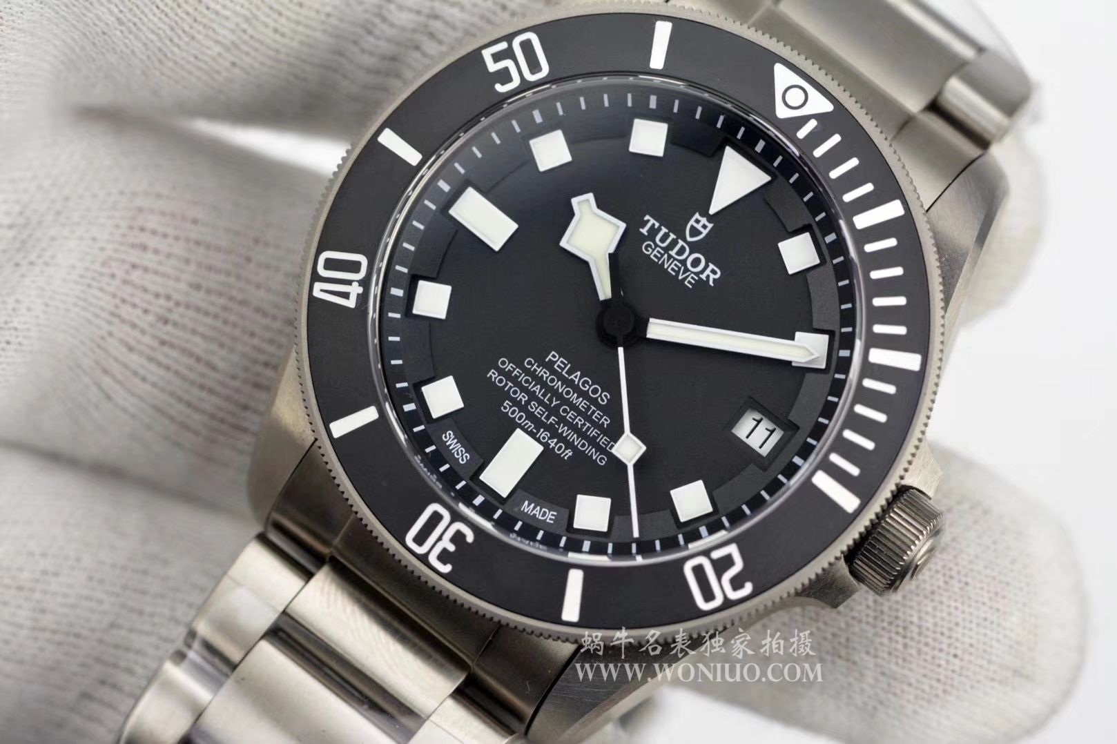  Tudor PELAGOS系列25500TN 钛金属 watchband   wrist watches 【XF Perfect  Replica Copy 黑钛土豆黑色战斧V3版本】 / DT007AMM