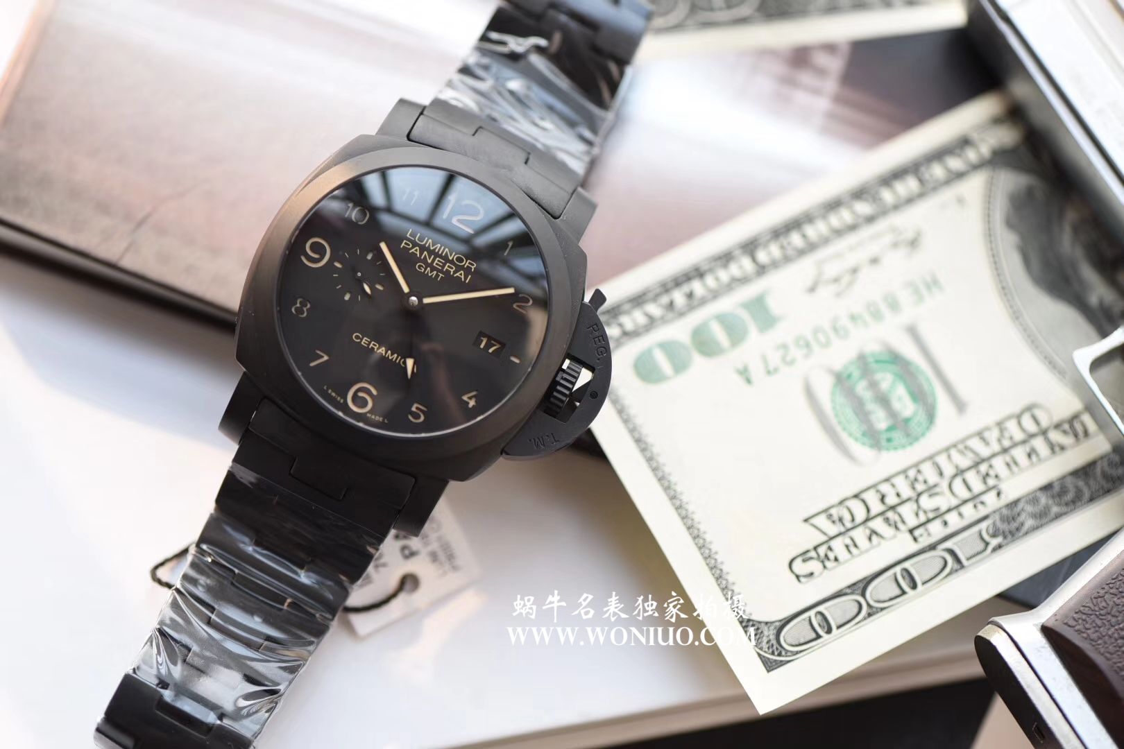  Video analysis Panerai LUMINOR 1950系列PAM00438 wrist watches  Perfect  Replica 【VS出品Panerai PAM00438 Watches V2版本】 / VSPAM00438MM