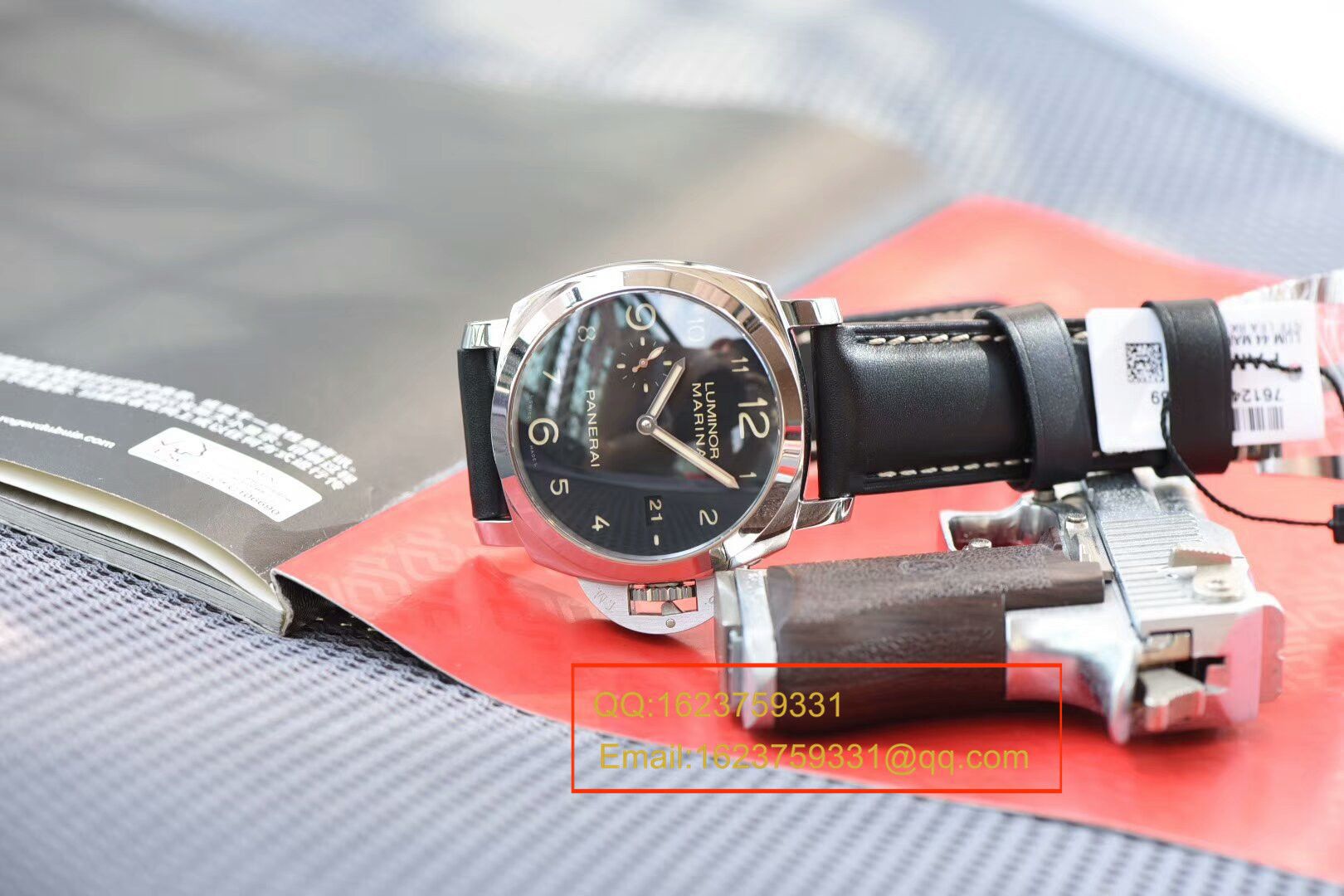  Video analysis Panerai LUMINOR 1950系列PAM 00359 wrist watches  Perfect  Replica Watches 【VSPanerai 359 V2 版 同步正品 Movement 功能！】 / VSPAM00359MM