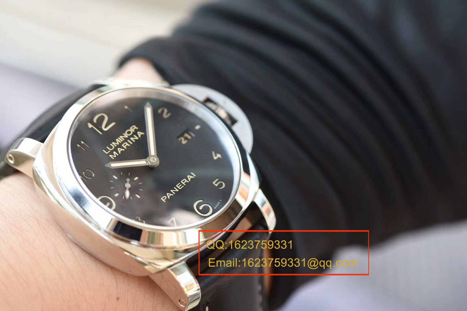 Video analysis Panerai LUMINOR 1950系列PAM 00359 wrist watches  Perfect  Replica Watches 【VSPanerai 359 V2 版 同步正品 Movement 功能！】 / VSPAM00359MM