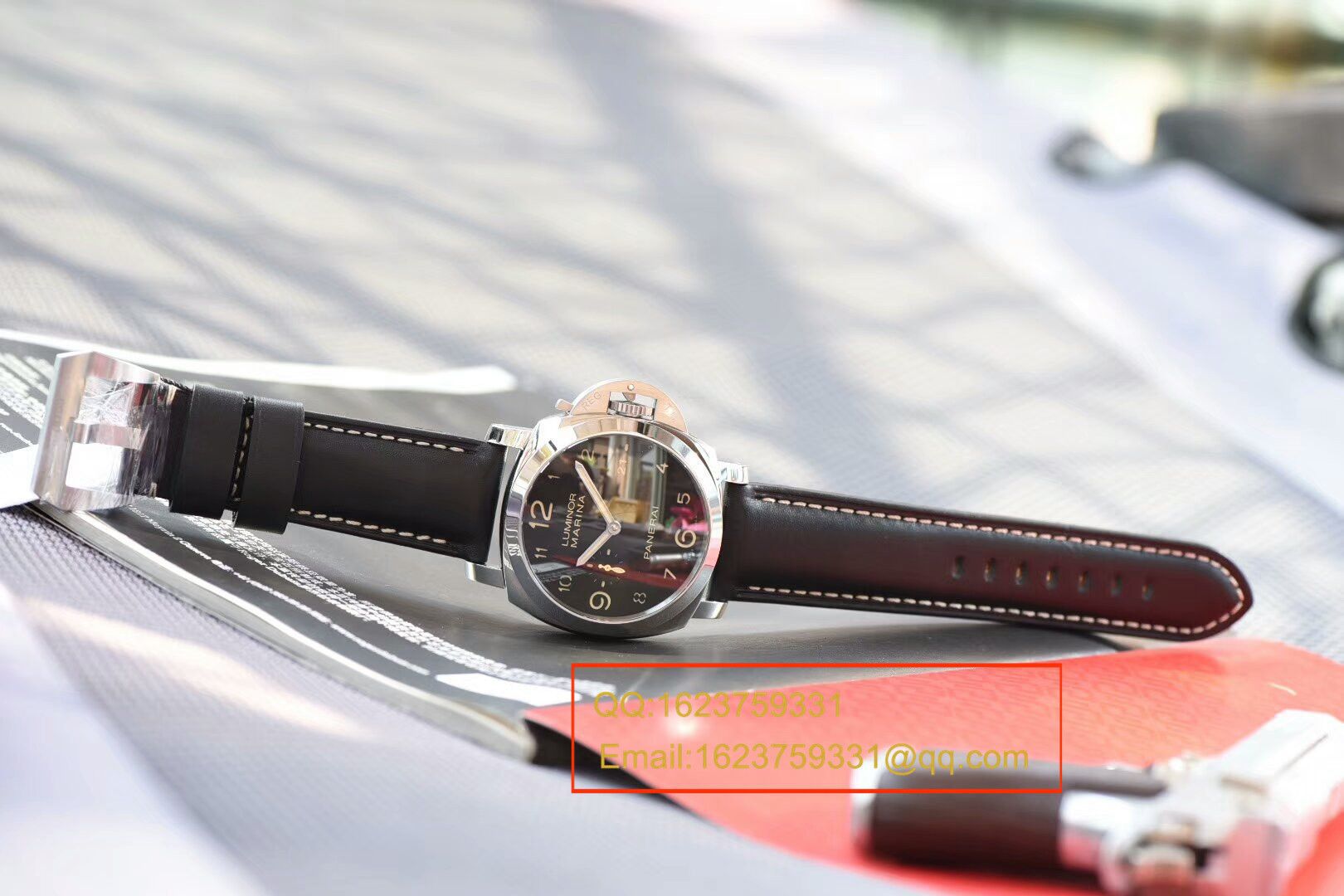  Video analysis Panerai LUMINOR 1950系列PAM 00359 wrist watches  Perfect  Replica Watches 【VSPanerai 359 V2 版 同步正品 Movement 功能！】 / VSPAM00359MM