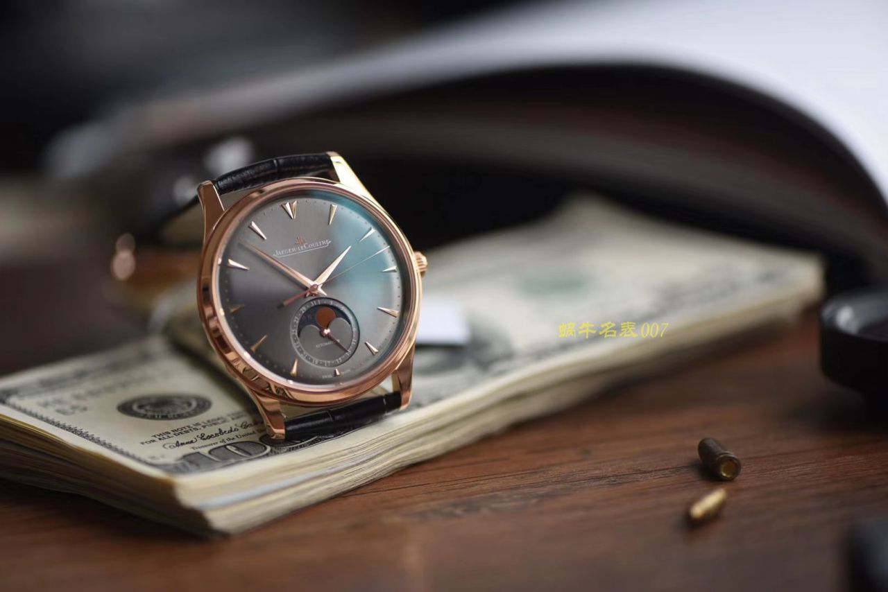  Video analysis  Jaeger-LeCoultre 大师系列136255J wrist watches  Perfect  High quality  Replica Copy  Watches 【ZF厚积“薄”发 年度大作， Jaeger-LeCoultre 月相大师系列】 / JJ126MM