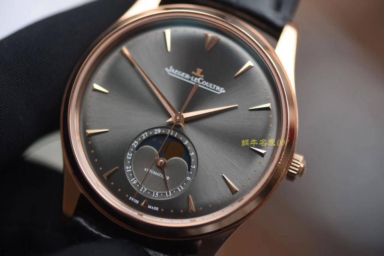  Video analysis  Jaeger-LeCoultre 大师系列136255J wrist watches  Perfect  High quality  Replica Copy  Watches 【ZF厚积“薄”发 年度大作， Jaeger-LeCoultre 月相大师系列】 / JJ126MM