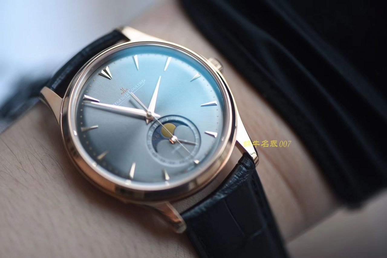  Video analysis  Jaeger-LeCoultre 大师系列136255J wrist watches  Perfect  High quality  Replica Copy  Watches 【ZF厚积“薄”发 年度大作， Jaeger-LeCoultre 月相大师系列】 / JJ126MM