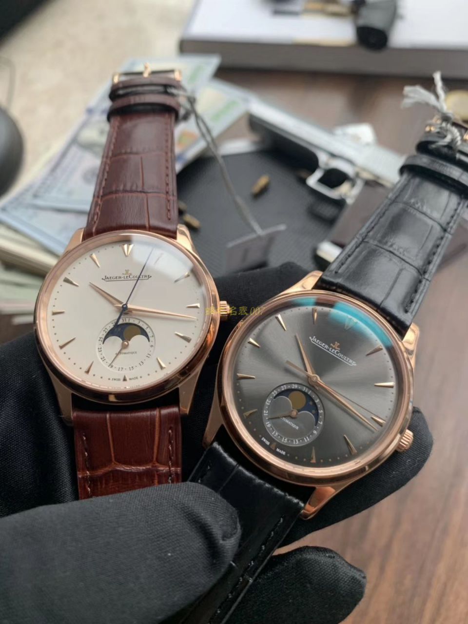  Video analysis  Jaeger-LeCoultre 大师系列136255J wrist watches  Perfect  High quality  Replica Copy  Watches 【ZF厚积“薄”发 年度大作， Jaeger-LeCoultre 月相大师系列】 / JJ126MM