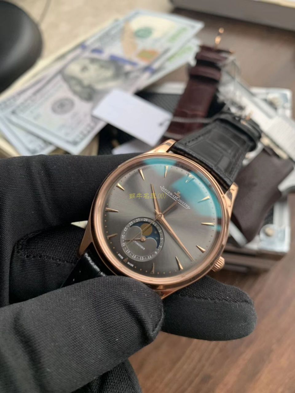  Video analysis  Jaeger-LeCoultre 大师系列136255J wrist watches  Perfect  High quality  Replica Copy  Watches 【ZF厚积“薄”发 年度大作， Jaeger-LeCoultre 月相大师系列】 / JJ126MM