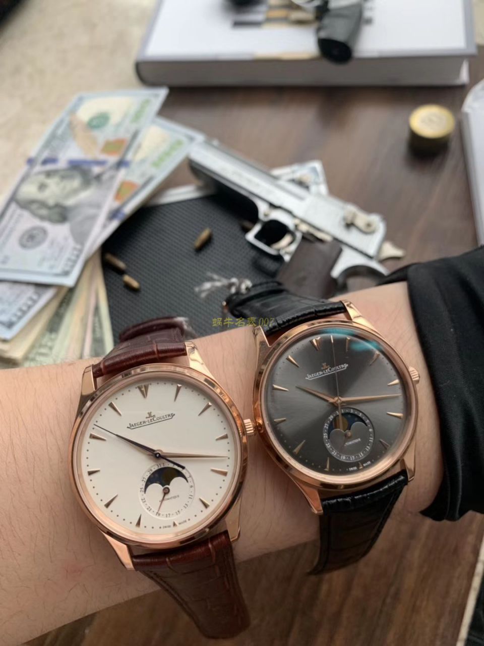  Video analysis  Jaeger-LeCoultre 大师系列136255J wrist watches  Perfect  High quality  Replica Copy  Watches 【ZF厚积“薄”发 年度大作， Jaeger-LeCoultre 月相大师系列】 / JJ126MM
