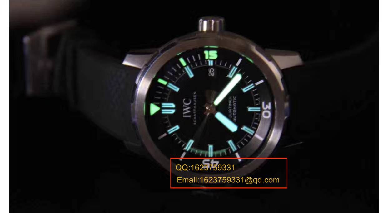  Video analysis IWC IWC 表海洋时计系列IW329001 wrist watches  Perfect  High quality  Replica Watches 【HBBV6 Factory 神作推荐！ IWC 海洋‼️】 / WG165MM