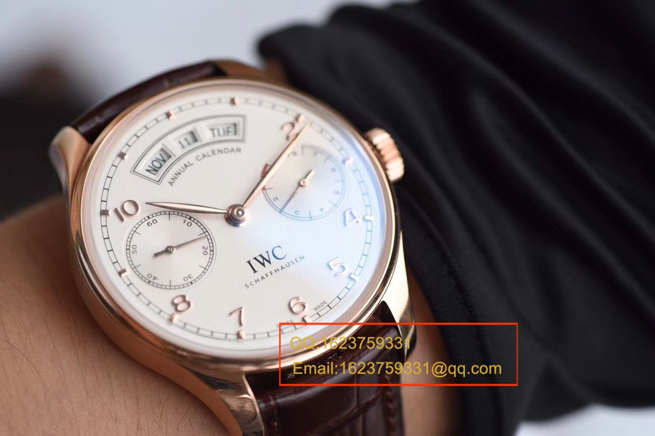  Video analysis IWC IWC 表葡萄牙系列IW503501 wrist watches YL Factory  Perfect  High quality  Replica  IWC 年历 Watches 【年度 IWC 巨献！到货市面最高版本】 / WG305MM