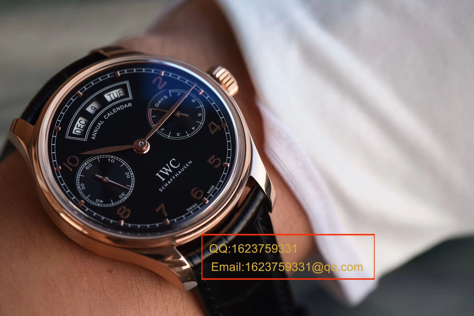  Video analysis IWC IWC 表葡萄牙系列IW503501 wrist watches YL Factory  Perfect  High quality  Replica  IWC 年历 Watches 【年度 IWC 巨献！到货市面最高版本】 / WG305MM