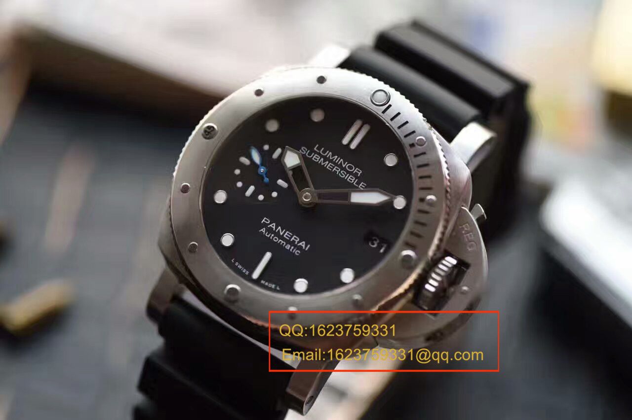  Video analysis Panerai SUBMERSIBLE 潜行系列PAM00682 wrist watches  Perfect  Replica 【XF Factory 新升级版：佩纳海男女都可以佩戴】 / XFPAM00682MM