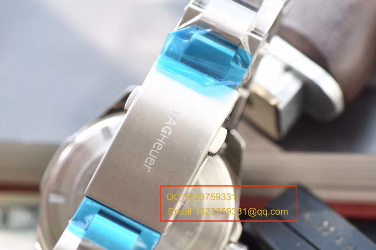 【 Video analysis 原单牛货】 TAG Heuer 竞潜系列WAY201B.BA0927 wrist watches ，WAY201A.BA0927双色 / TG053MM
