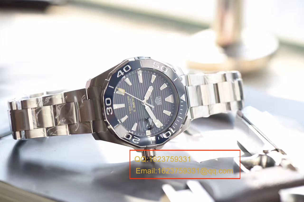 【 Video analysis 原单牛货】 TAG Heuer 竞潜系列WAY201B.BA0927 wrist watches ，WAY201A.BA0927双色 / TG053MM