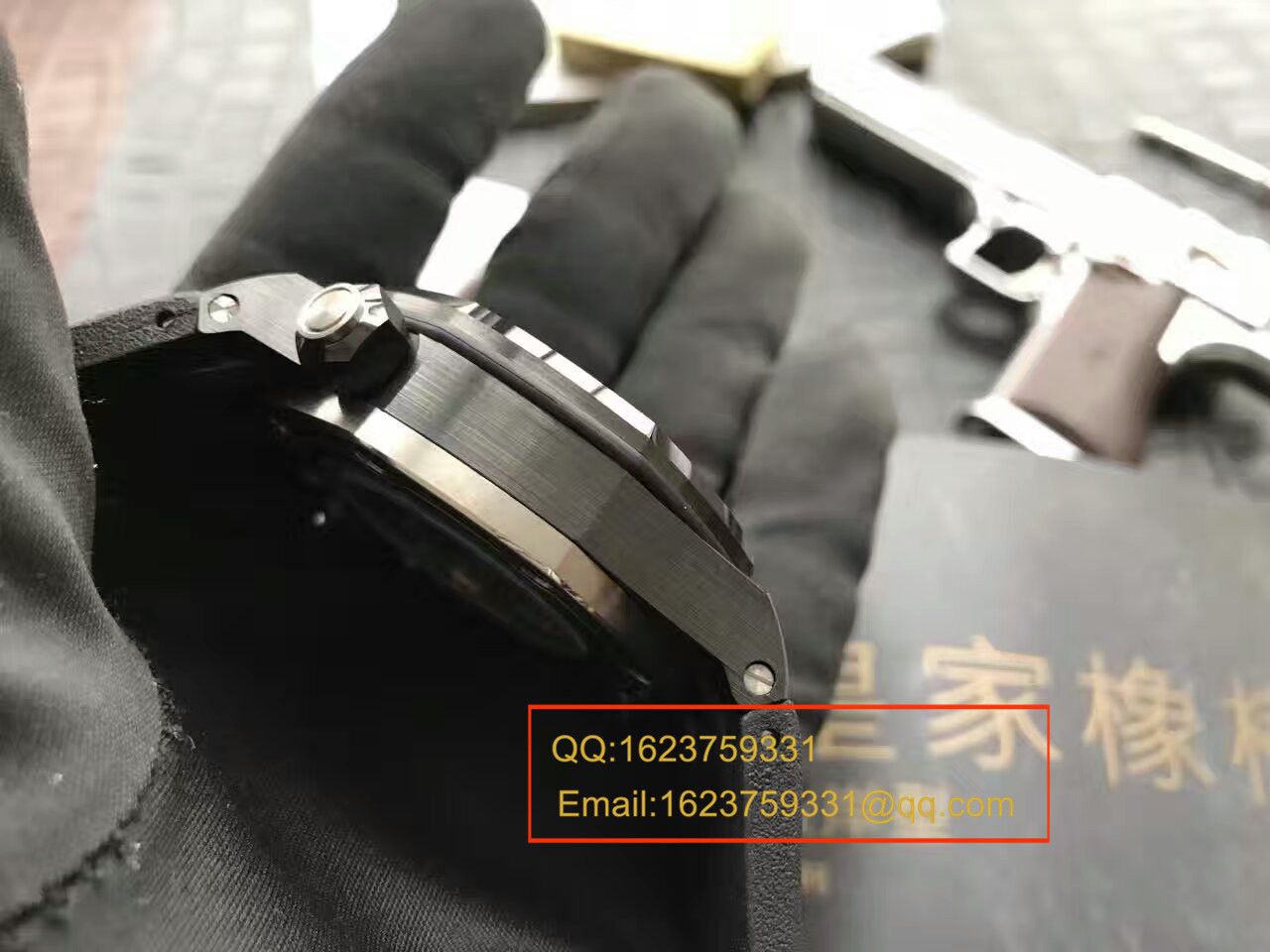  Video analysis Audemars PiguetAudemars Piguet  Royal Oak Offshore 系列15707CE.OO.A002CA.01 wrist watches 【JF Factory  Perfect  High quality  Replica 】 / JF15707MM