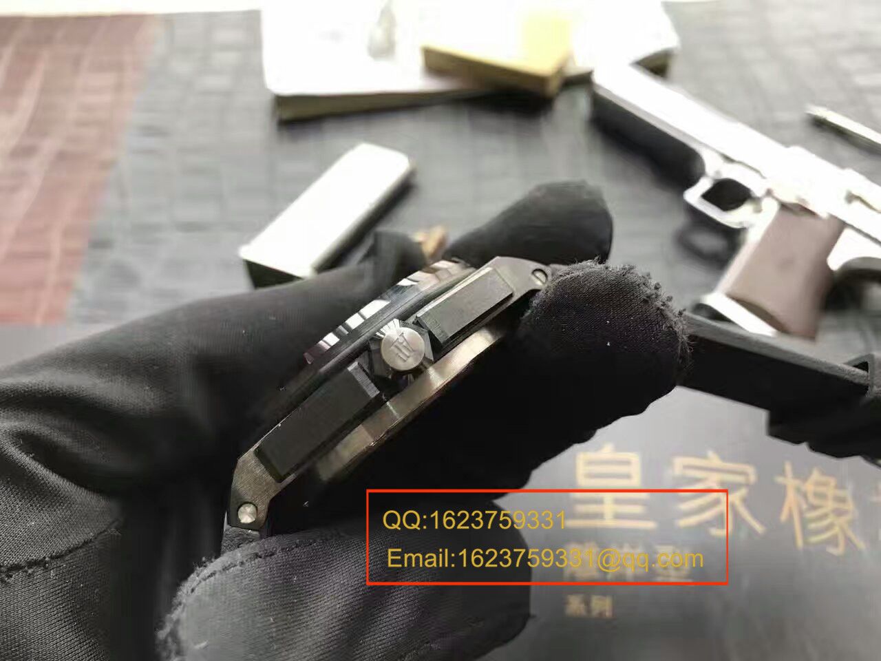  Video analysis Audemars PiguetAudemars Piguet  Royal Oak Offshore 系列15707CE.OO.A002CA.01 wrist watches 【JF Factory  Perfect  High quality  Replica 】 / JF15707MM