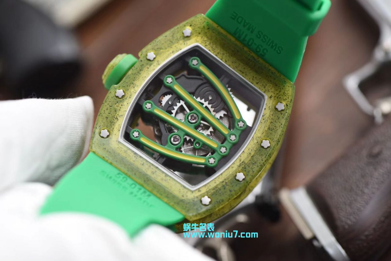  RICHARD MILLE 男士系列RM 59-01 YOHAN BLAKE Replica  wrist watches 【RM Perfect  Replica RICHARD MILLE理查德RM59-01奇异果 Watches 】 / RM 59-01MM