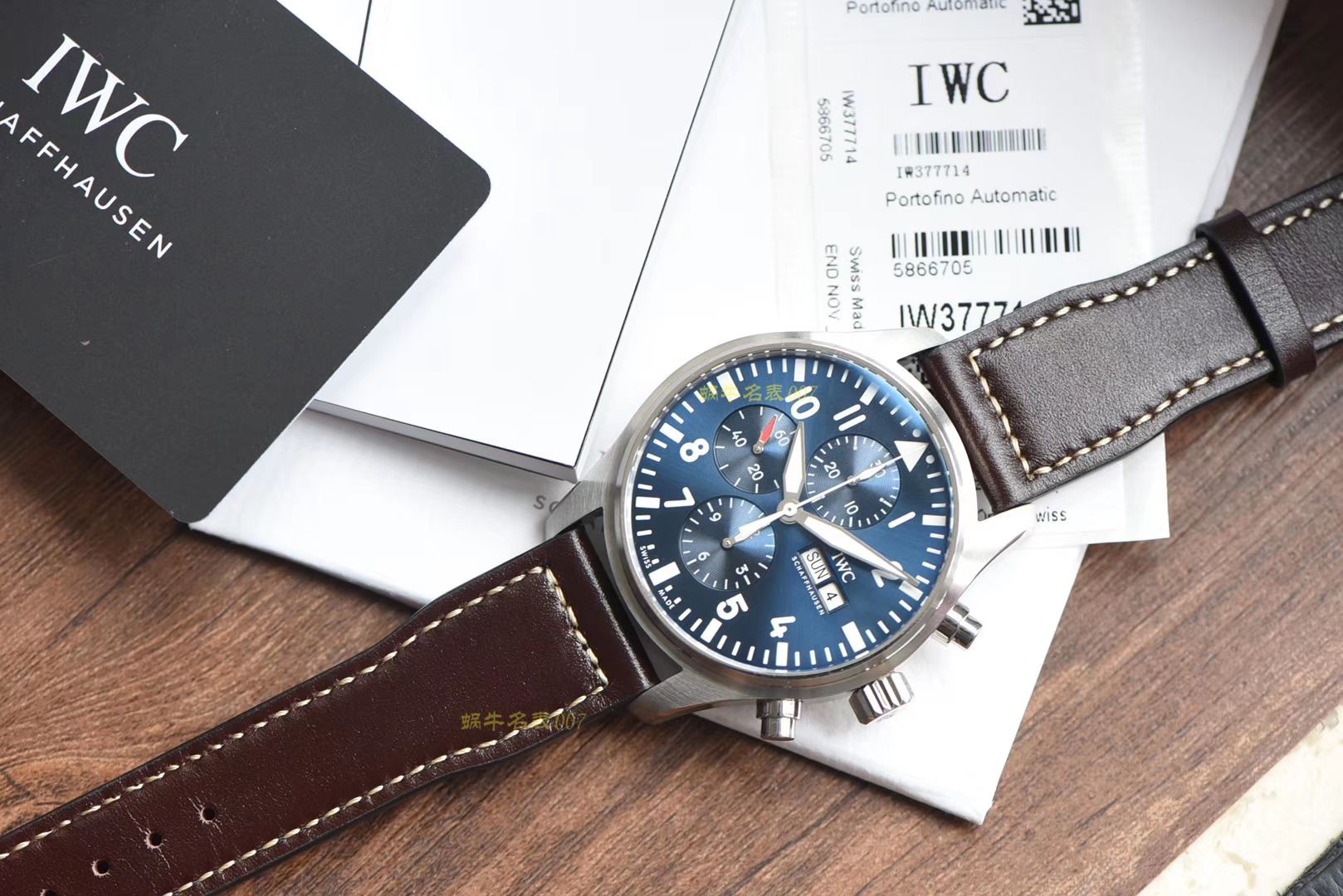 【 Video analysis 、稀缺原单❗最新大全套， IWC 小王子】IWC IWC 表飞行员系列IW377714 wrist watches (小王子) / WG350
