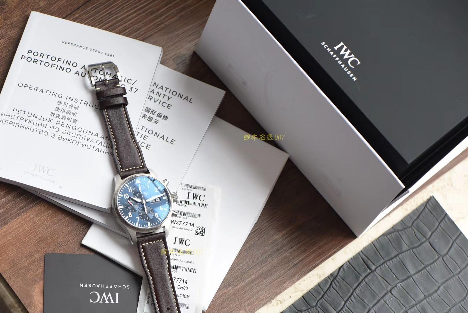 【 Video analysis 、稀缺原单❗最新大全套， IWC 小王子】IWC IWC 表飞行员系列IW377714 wrist watches (小王子) / WG350