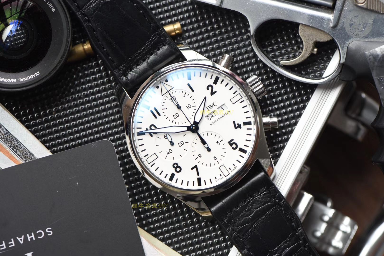【 Video analysis ，稀缺原单】IWC IWC 表周年纪念系列IW377725 wrist watches （白面150周年纪念版） / WG352