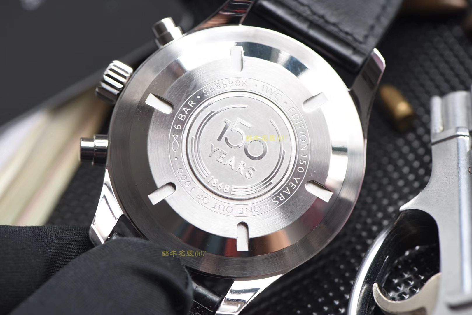 【 Video analysis ，稀缺原单】IWC IWC 表周年纪念系列IW377725 wrist watches （白面150周年纪念版） / WG352