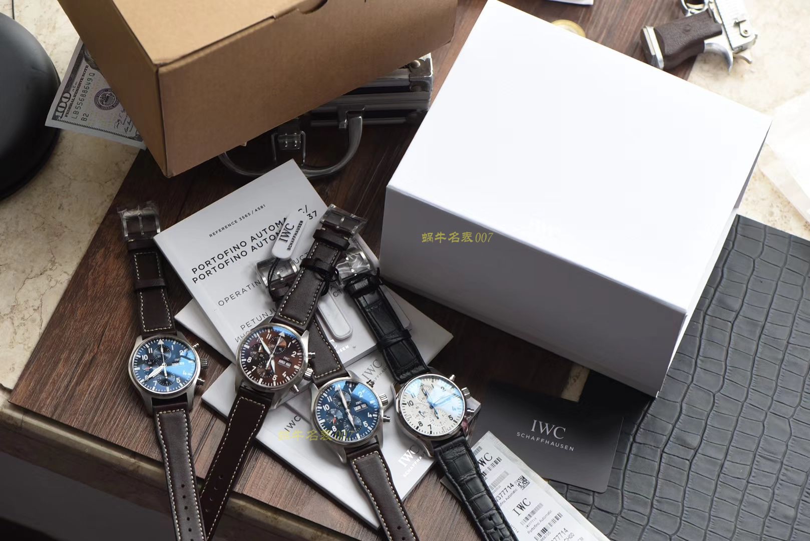 【 Video analysis ，稀缺原单】IWC IWC 表周年纪念系列IW377725 wrist watches （白面150周年纪念版） / WG352