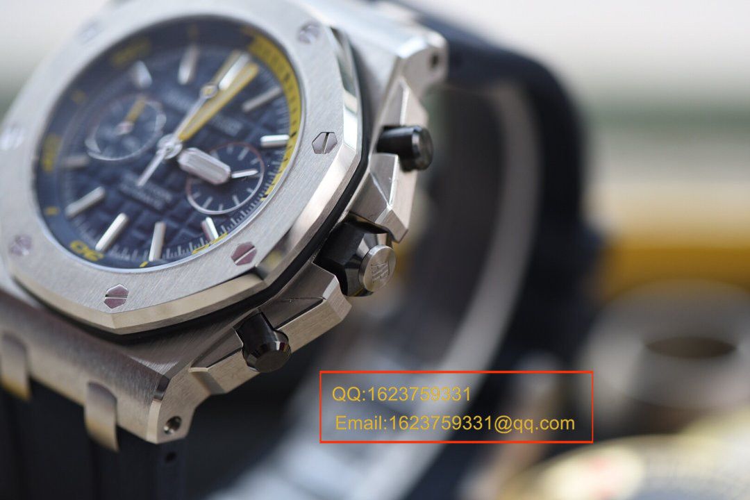  Video analysis JF Factory  Perfect  High quality  Replica Audemars Piguet  Royal Oak Offshore 系列26703ST.OO.A027CA.01 wrist watches /Audemars Piguet 蓝莓 / APCB029MM