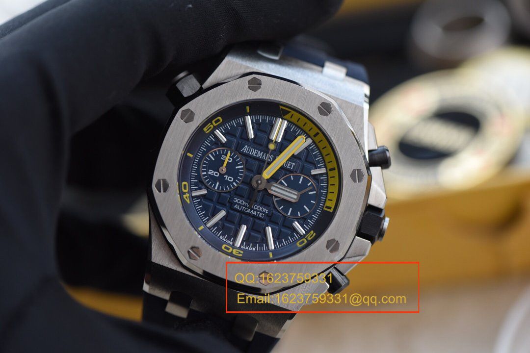  Video analysis JF Factory  Perfect  High quality  Replica Audemars Piguet  Royal Oak Offshore 系列26703ST.OO.A027CA.01 wrist watches /Audemars Piguet 蓝莓 / APCB029MM