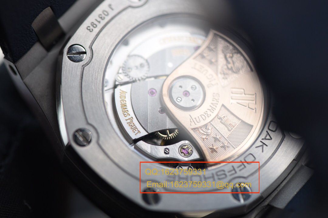 Video analysis JF Factory  Perfect  High quality  Replica Audemars Piguet  Royal Oak Offshore 系列26703ST.OO.A027CA.01 wrist watches /Audemars Piguet 蓝莓 / APCB029MM