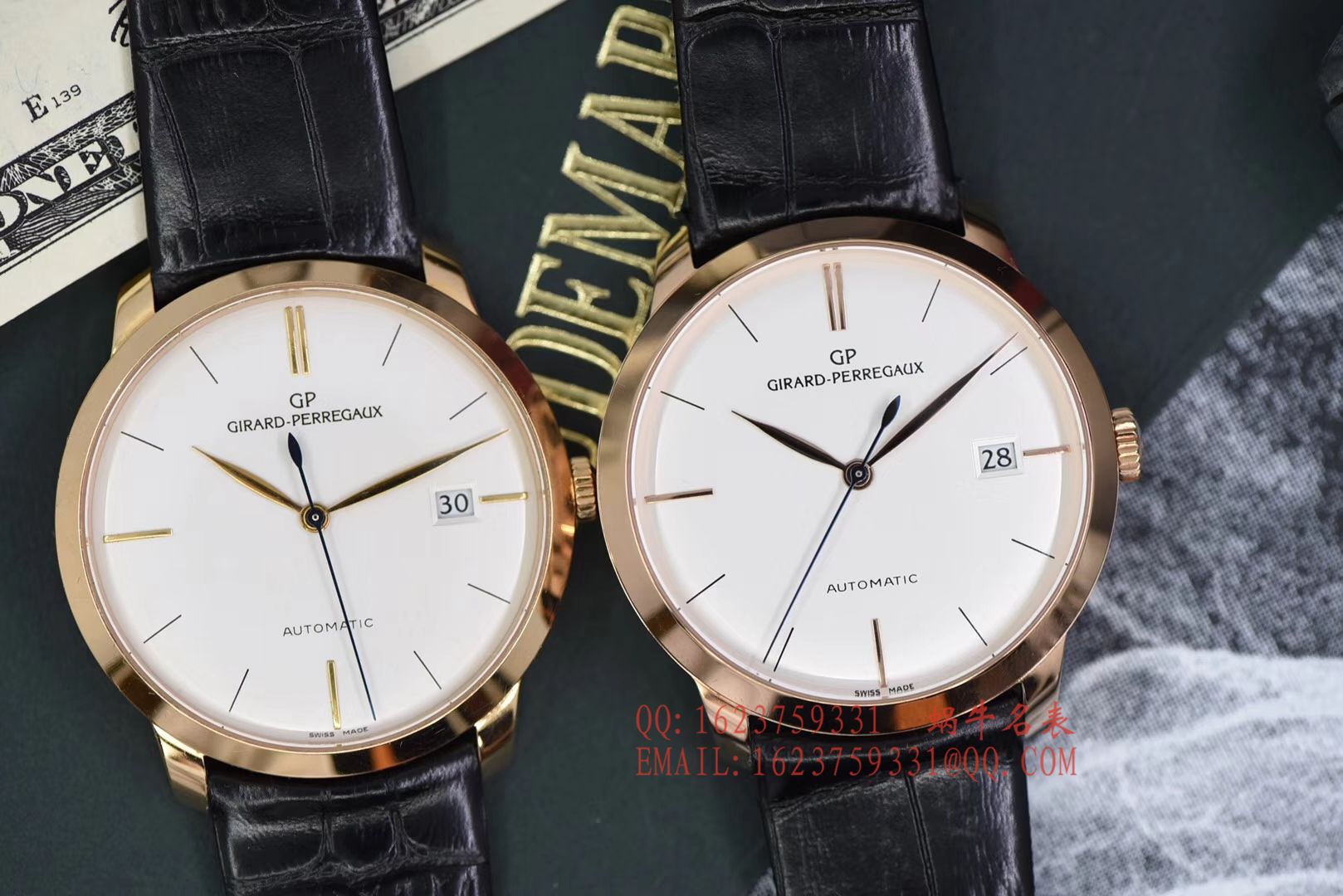  Video analysis GP芝柏表1966系列49525-79-431-BK6A wrist watches 【FK Perfect  Copy  Watches 】 / M015MM
