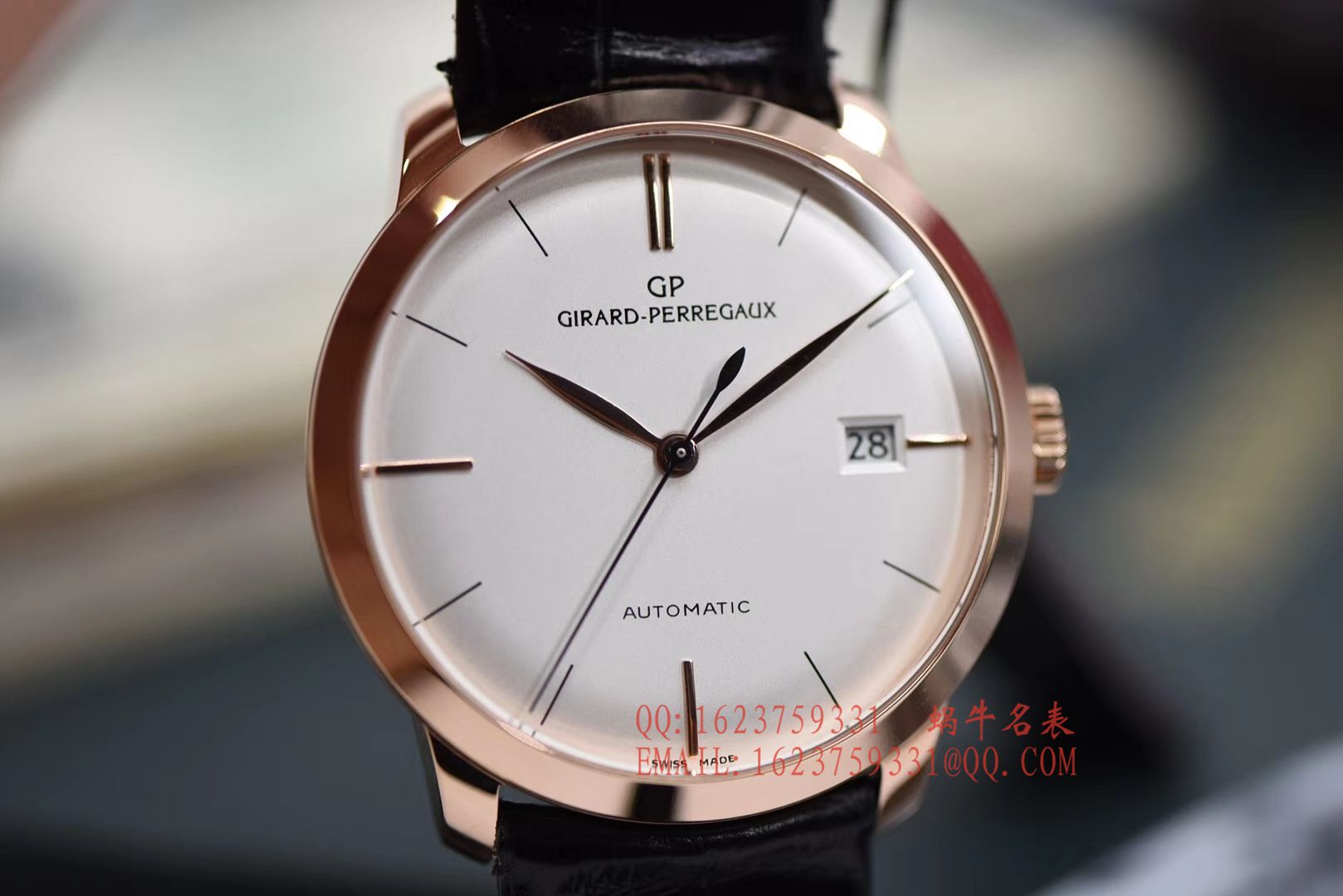  Video analysis GP芝柏表1966系列49525-79-431-BK6A wrist watches 【FK Perfect  Copy  Watches 】 / M015MM