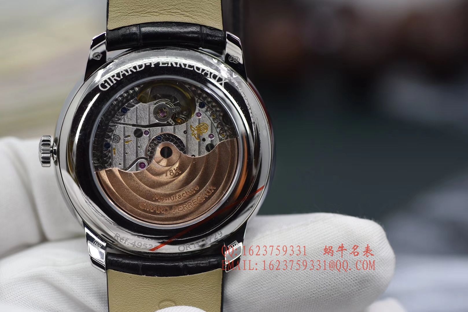  Video analysis GP芝柏表1966系列49525-79-431-BK6A wrist watches 【FK Perfect  Copy  Watches 】 / M015MM