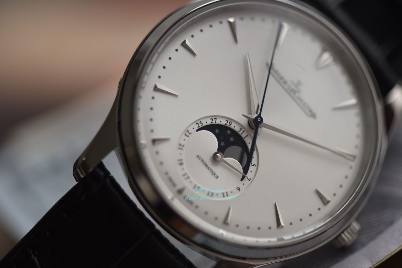  Video analysis  Jaeger-LeCoultre 大师系列1368420 wrist watches  Perfect  Replica Watches 【ZF新品， Jaeger-LeCoultre 月相大师系列】 / JJ123MM