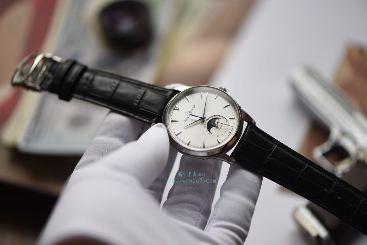  Video analysis  Jaeger-LeCoultre 大师系列1368420 wrist watches  Perfect  Replica Watches 【ZF新品， Jaeger-LeCoultre 月相大师系列】 / JJ123MM