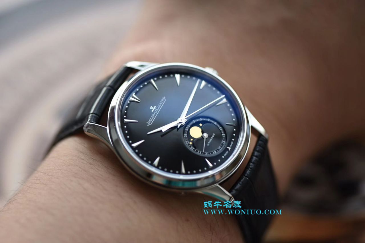  Video analysis  Jaeger-LeCoultre 大师系列1368420 wrist watches  Perfect  Replica Watches 【ZF新品， Jaeger-LeCoultre 月相大师系列】 / JJ123MM
