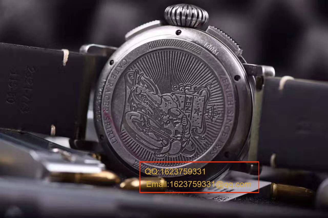  Video analysis 真力时飞行员系列11.2430.4069/21.C773 wrist watches  Perfect  Knockoff  Watches 【XF原KW咖啡骑士】 / ZSL013MM