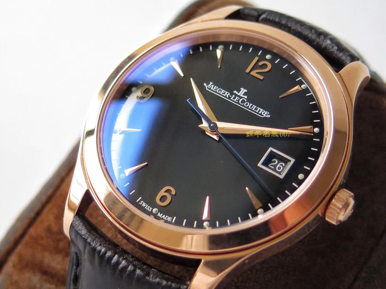  Video analysis  Jaeger-LeCoultre 大师系列1548420,1542520,1548470三色 wrist watches 【ZF Perfect  Replica 新品 Jaeger-LeCoultre 大师系列Q1548420】 / JJBB55MM