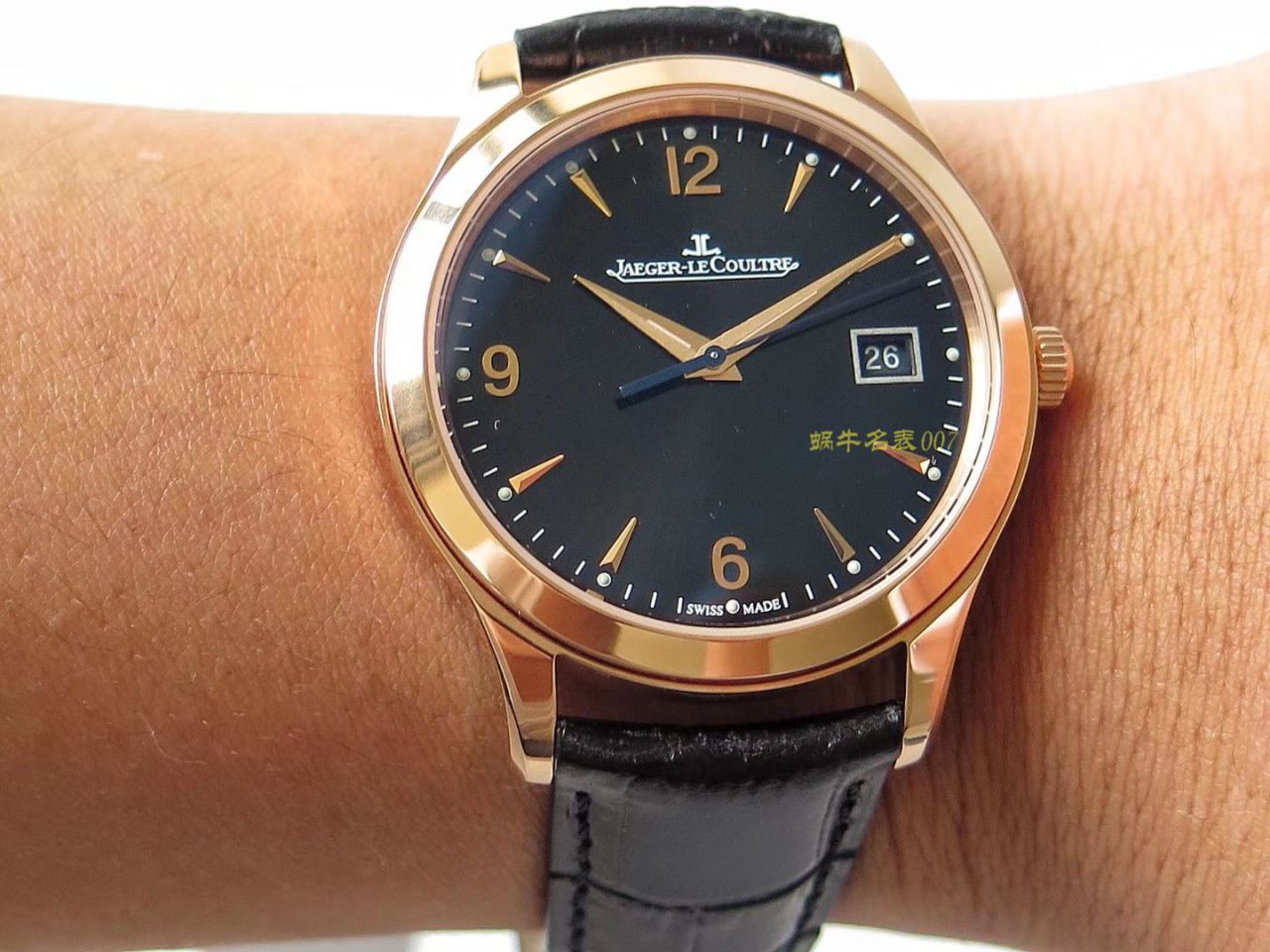  Video analysis  Jaeger-LeCoultre 大师系列1548420,1542520,1548470三色 wrist watches 【ZF Perfect  Replica 新品 Jaeger-LeCoultre 大师系列Q1548420】 / JJBB55MM