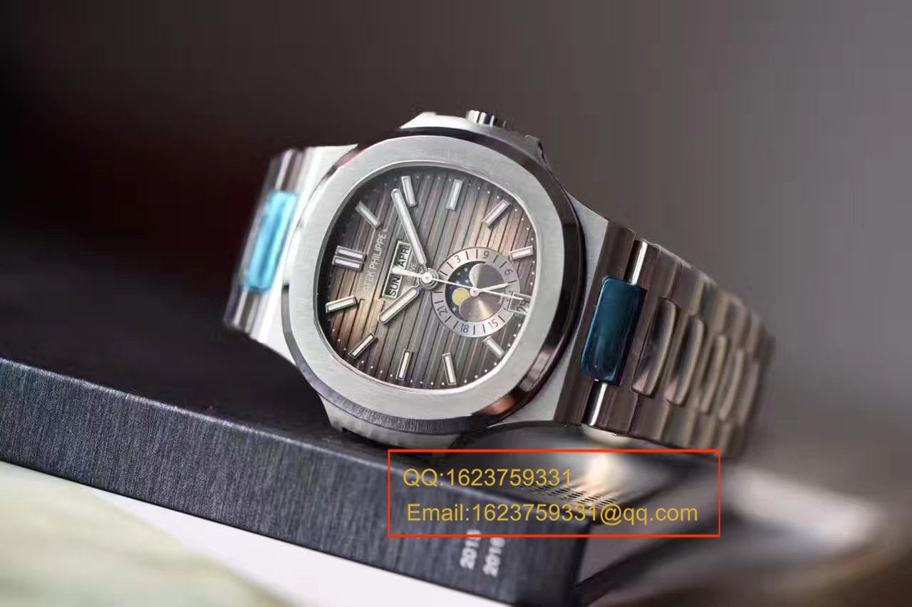 Video analysis  PATEK PHILIPPE Nautilus运动系列5726/1A-001 wrist watches 【KM Perfect  High quality  Replica  Nautilus V2版本】 / BD200MM