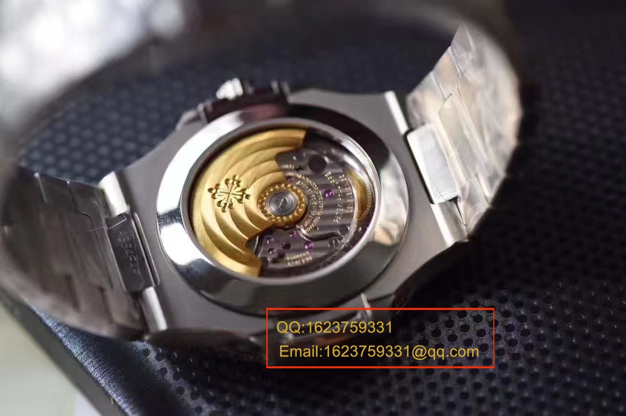  Video analysis  PATEK PHILIPPE Nautilus运动系列5726/1A-001 wrist watches 【KM Perfect  High quality  Replica  Nautilus V2版本】 / BD200MM