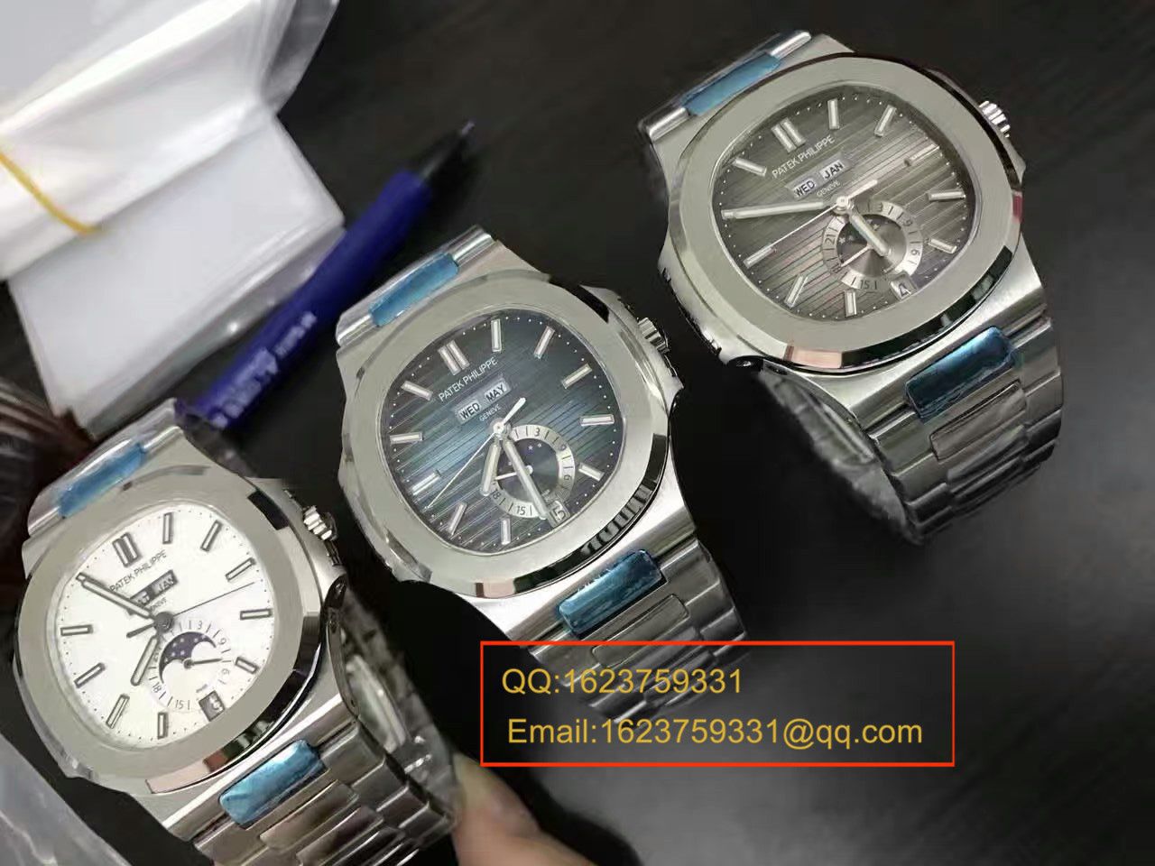  Video analysis  PATEK PHILIPPE Nautilus运动系列5726/1A-001 wrist watches 【KM Perfect  High quality  Replica  Nautilus V2版本】 / BD200MM