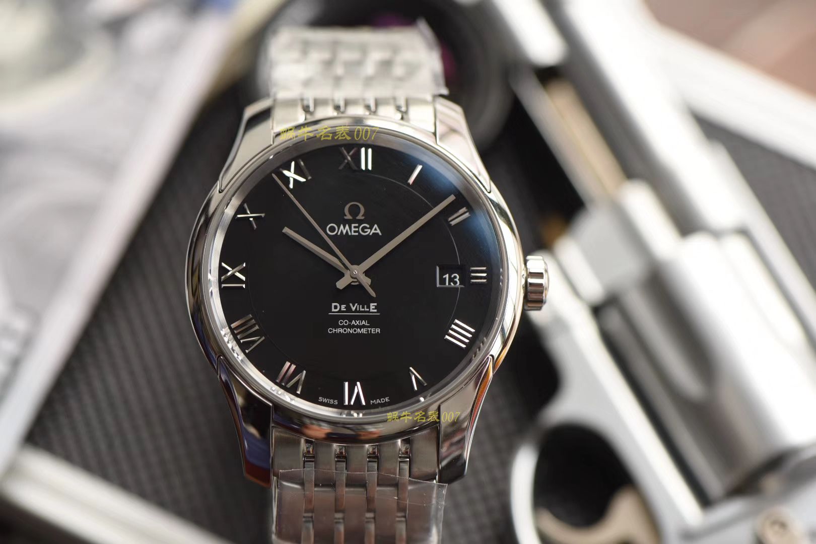 OMEGA碟飞系列431.10.41.21.01.001 wrist watches  Perfect  Replica Copy  Watches 【VS 新品 ：蝶飞经典黑 搭载同轴8500 Movement 上市 / M357